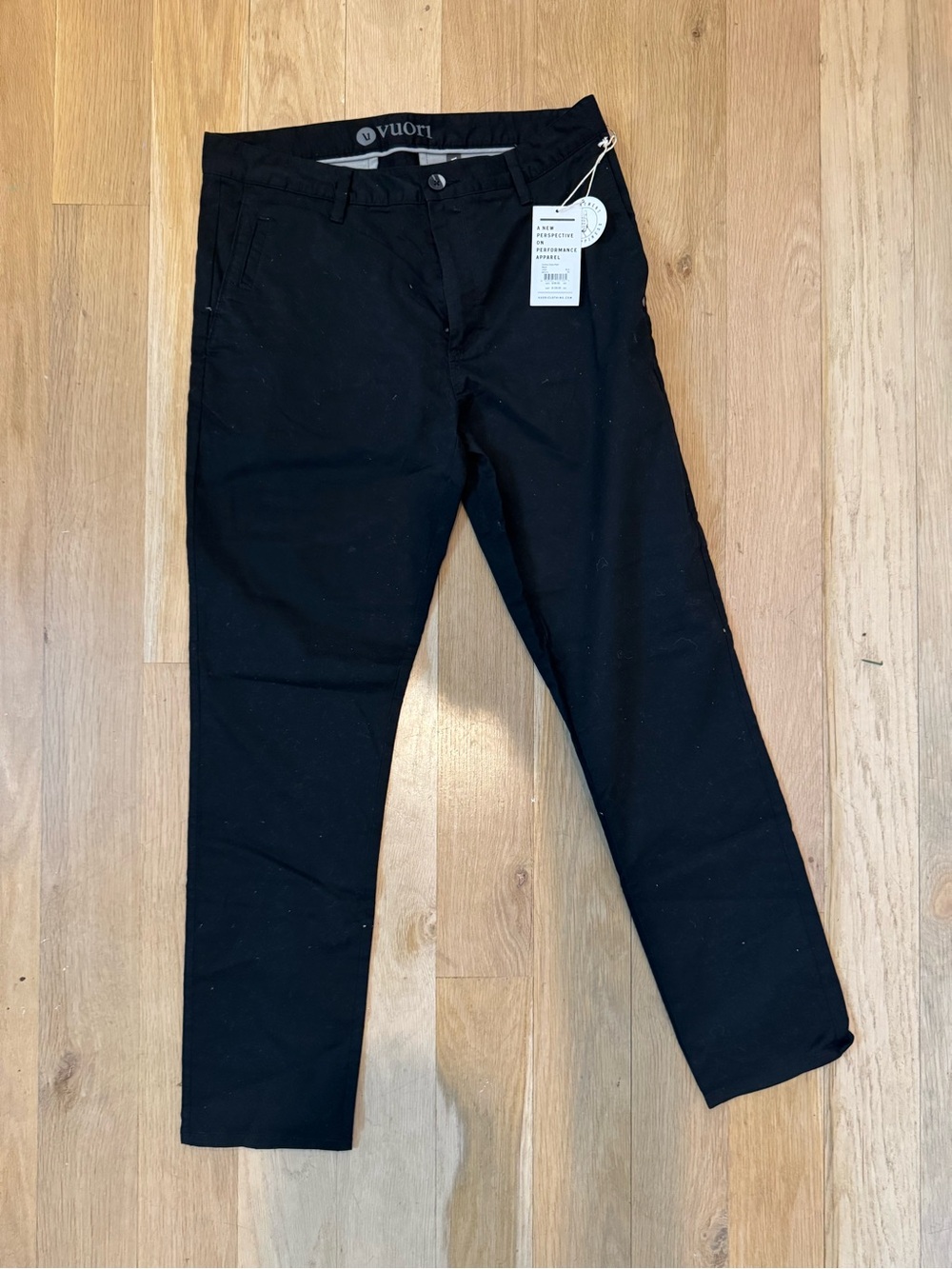 Vuori Black Men's Collins Chino Pants